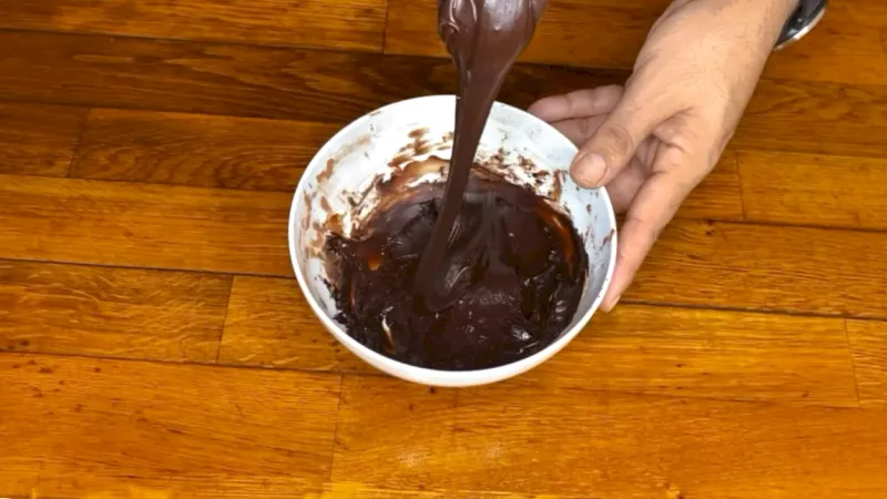 Trufas de chocolate con leche condensada Paso 2
