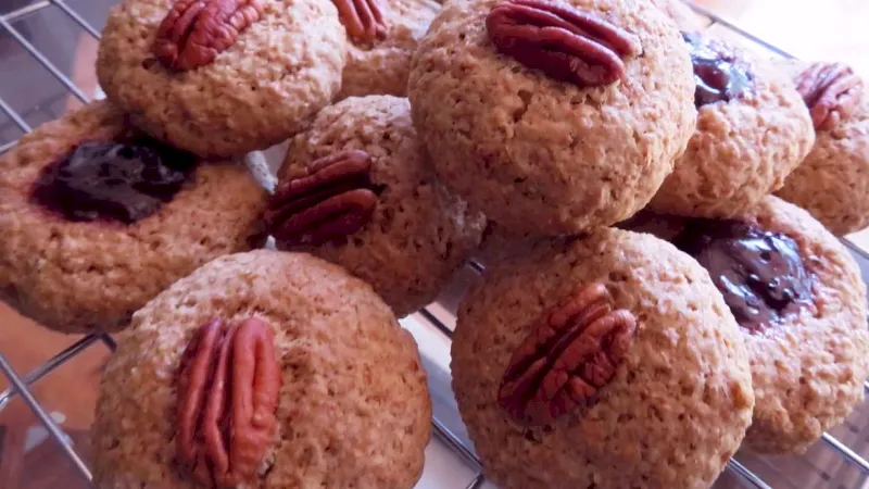 Receta de galletas de harina integral sin manteca - Recetas Fáciles y  Sencillas